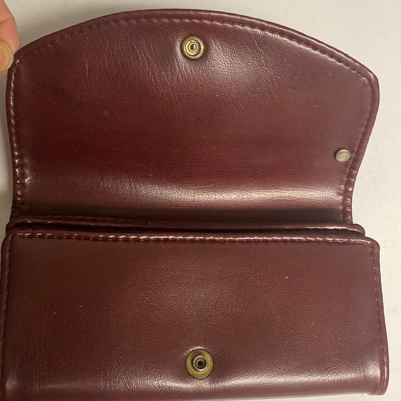 FS ORIGINAL Accordian Leather Bifold Snap Wallet - Picture 6 of 17